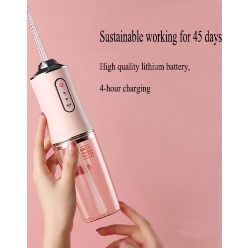 Rechargeable Portable Oral Irrigator Dental Cleaner Tool 2021 New Dental Water Jet For Teeth Adult Water Pulse Water Flosser