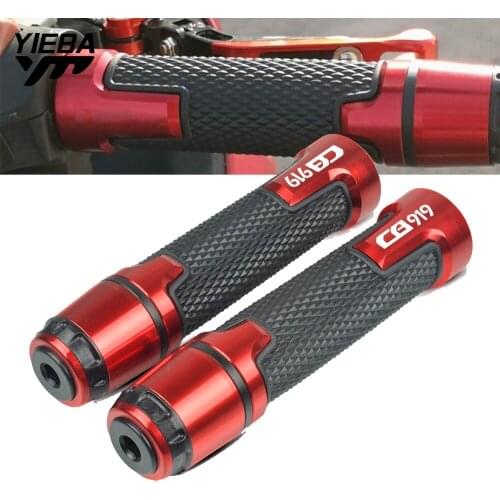 Motorcycle HandleBar Handlebar Hand bar Grips For Honda CB919 CB 919 2001-2008 2002 2003 2004 2005 2006 2007 Aluminum Plastic