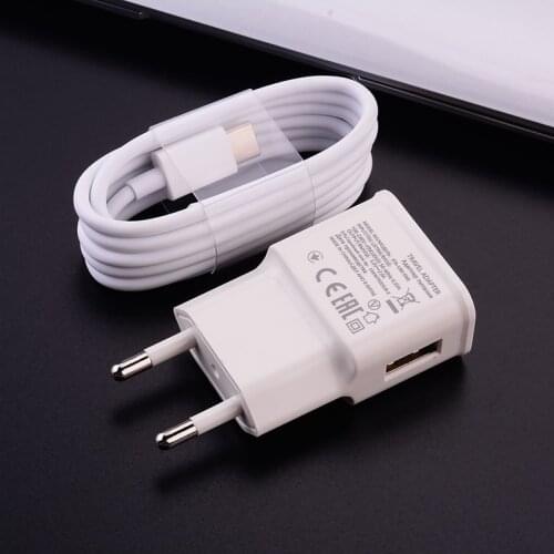 For Samsung A10 A51 Type C USB adapter Micro Charge Cable for Huawei Y6p P8 P9 lite P20 Honor 9S 9X 8A 9A 10i 20S Phone Charger