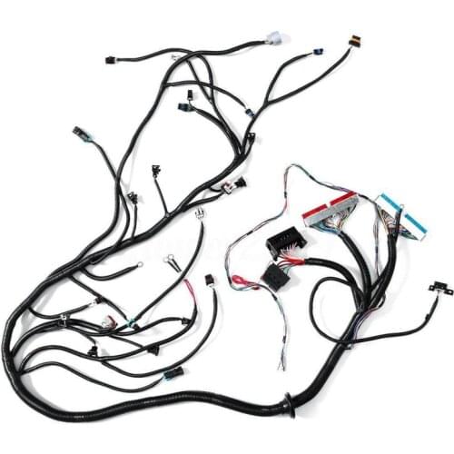 Auto Engines Pull Starter Standalone Wiring Harness Connectors with 4L60E DBC 4.8 5.3 6.0 Fit for LS1 Engine 1997-2006 Engine
