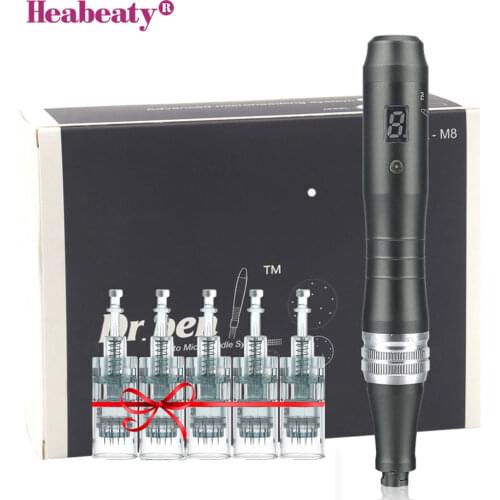 Dr.Pen Ultima M8 Wireless Derma Pen Skin Care Kit Micro Needling Pen Mesotherapy Auto Micro Needle Cartridge with 5pcs 16pin