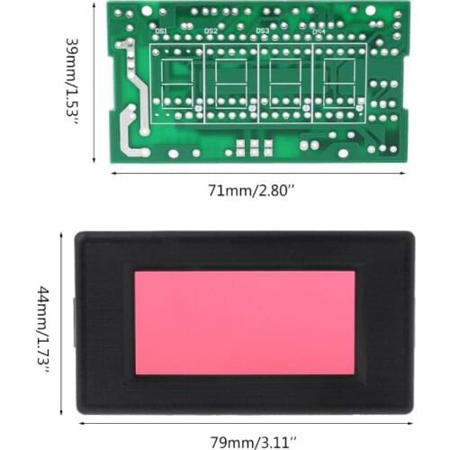 ICL7107 Digital Ammeter Kit DIY Module DC 5V 35mA 70.6x39mm DIY Kits Amp Current Meter