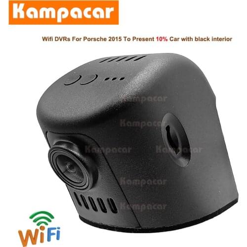 Kampacar PH03-C Wifi Dash Cam Car Dvr Camera For Porsche Panamera Cayenne Macan Cayman Boxster Carrera E-Hybrid HD 1080P DashCam