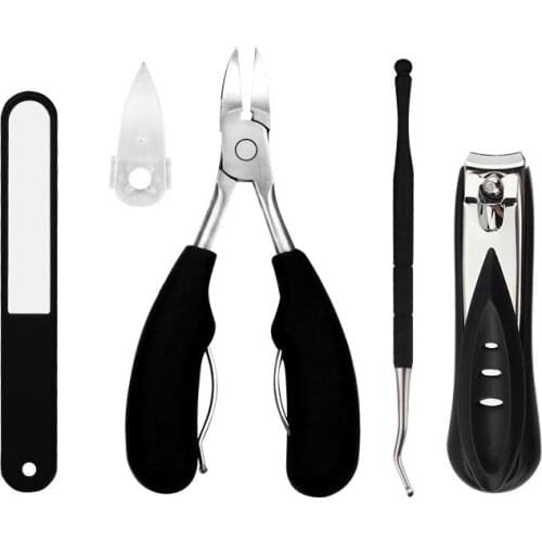 Toenail Clippers for Thick Toenails, Ingrown Toe Nails, Podiatrist Toenail Clippers Set Heavy Duty Toenail Clippers