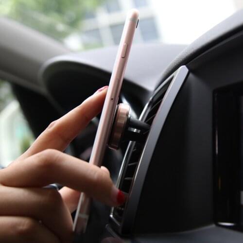 Magnetic Small and exquisite Phone Holder For Phone In Car Air Vent Compact Mount Universal Mobile