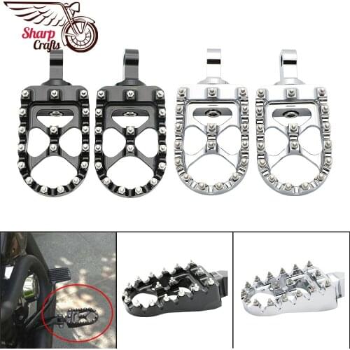 Motorcycle Male Mount Footpegs Footrests For Harley Street XG 500 XG750 XG750A Sportster XL883 883N XL1200 Forty eight Seven two