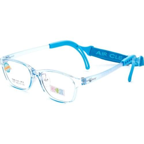 New Childrens Glasses Frame Silicone Sports Anti-slip Adjustable Leg Near Vision Hyperopia Glasses Frame for Children 077