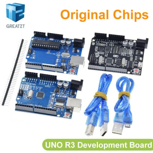 1Set UNO R3 Official Box ATMEGA16U2 / UNO+WiFi R3 MEGA328P Chip CH340G For Arduino UNO R3 Development Board WeMos ESP8266