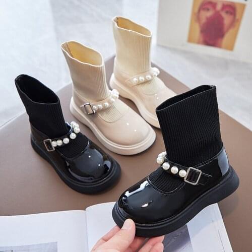 Partisig Leather Boots For Girls