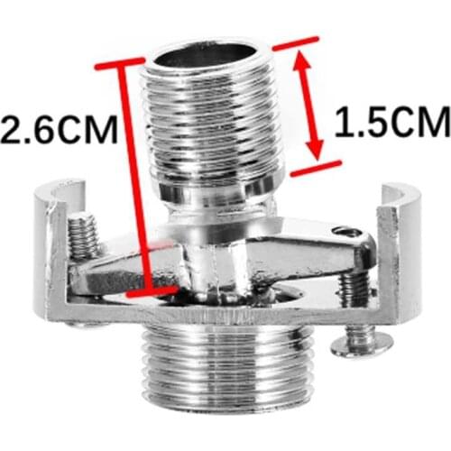 Wasourlf Adjustable Adapter for Bath Tap Faucet Accessories Fitting Pipe