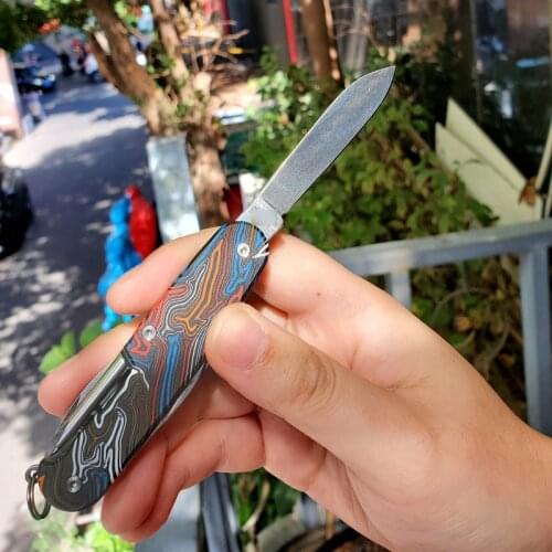 EDC Folding Knife Paper Cutting Art Blade Cutting Knife Unpacking Camping Pocket Survival Outdoor Tools