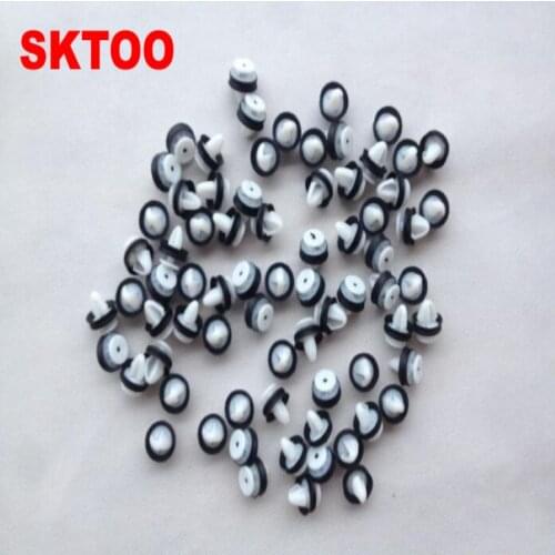 SKTOO 100PCS for Citroen C5 Peugeot 307,206,508 door trim panels snaps Door trim panel clips lined door trim clips