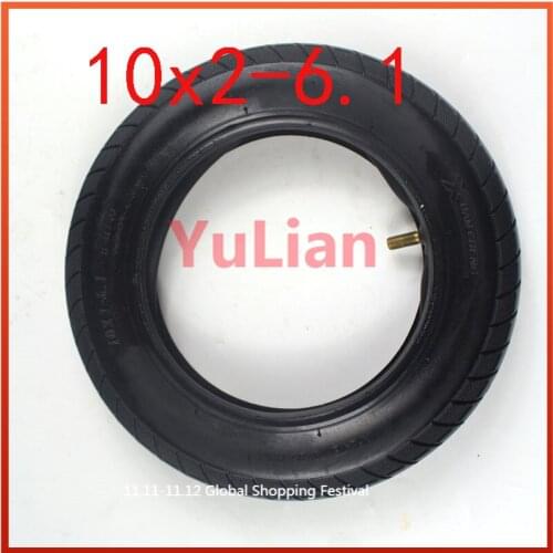 10x2-6.1 Inner Outer Tyre 10x2 Inflatable Wheel Tire for Xiaomi Mijia M365 Electric Scooter Parts