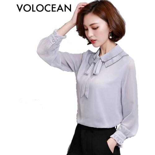 Офисные блузки VOLOCEAN China At AliExpress