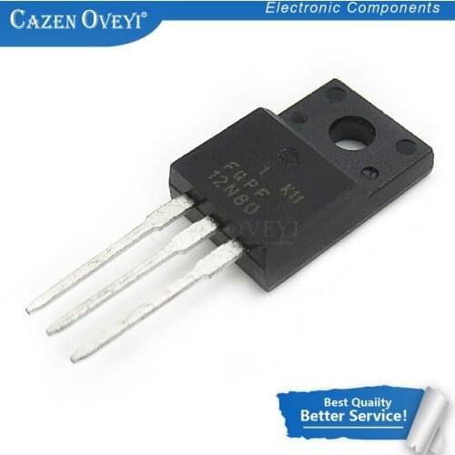 10pcs/lot FQPF12N80C FQPF12N80 12N80 FQPF12N90 2N90 TO-220F new original In Stock