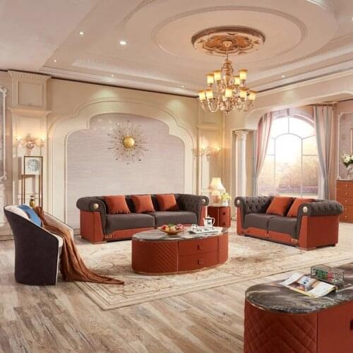 2018 modern chinese sectional sofa set for living room #CES913