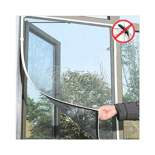 2020 Hand-free DIY White Screen window Magic Door Curtain Anti-Mosquito Screen window Fly Bug Insect arrival 150X130CM 200X150CM