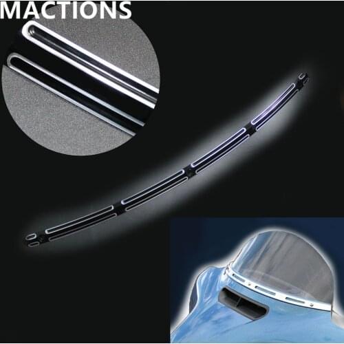 Motorcycle Accessories With Black Batwing Fair Windshield Windscreen Trim For Harley Touring 1996-2013 2014-2016