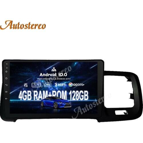 Android 10.0 128GB Car GPS Navigation Multimedia Player For Volvo S60 V60 2011-2017 Stereo Satnav Head Unit Radio Tape recorder