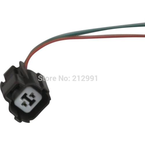 Free shipping Sensor Harness Plug Connector 2 lines for Kobelco SK-6 Excavator Parts, 5 Piece/ Pack