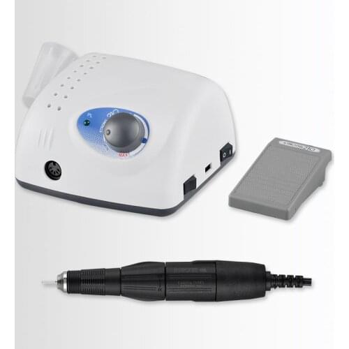 Strong 210 65W Electric Nail Drill Machine 35000rpm 102L Handle Electric Manicure Set Pedicure Machine Nail File Polishing Tool