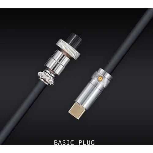 Geekcable Handmade Customized Half Aviator Plug GC Aviator Plug For Basic Entry Model Cable Plugging Type-C Mini USB Micro USB