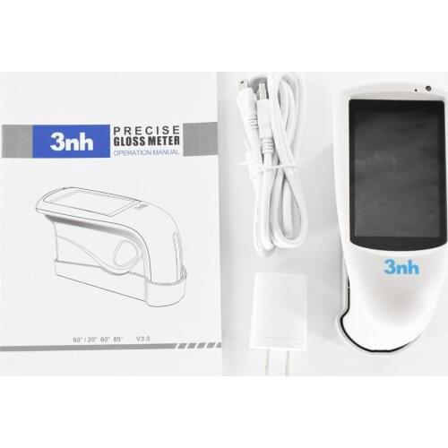 HG60 Gloss Meter 60 degree angle 0-300GU large color screen 3.5 inch high resolution USB Interface