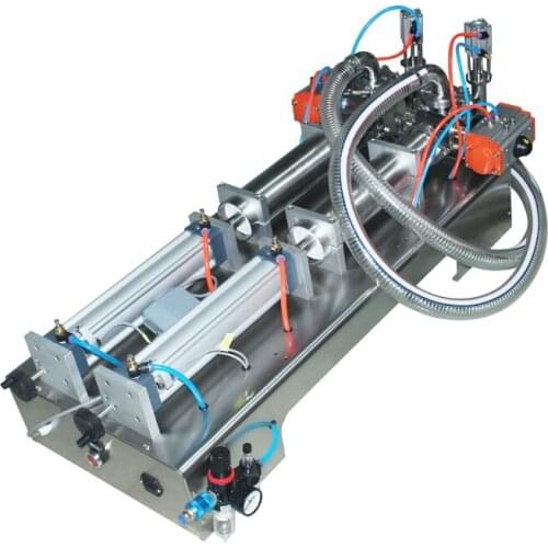 Double Head Filling Machine Direct Drawing Filler Liquid and Paste Sucking Filler Equipment SHENLIN bottling Machinery