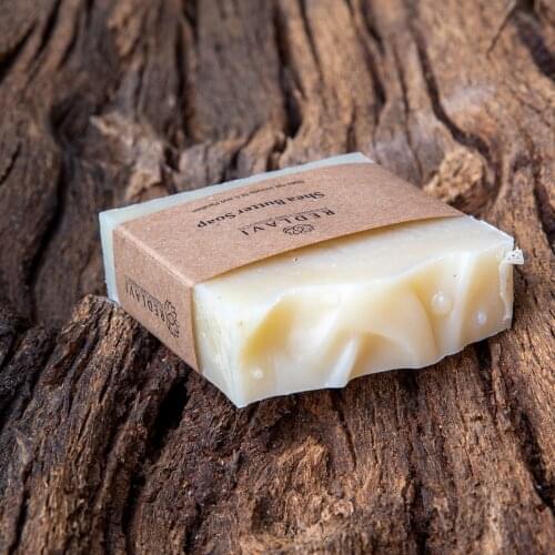 SHea BuTTeR SoaP - ReDLaVi Natural Handmade Soap, 100g, vegan Soap/ Herbal Soap/ Handmade Soap/ Natural Soap/100 Pure Soap