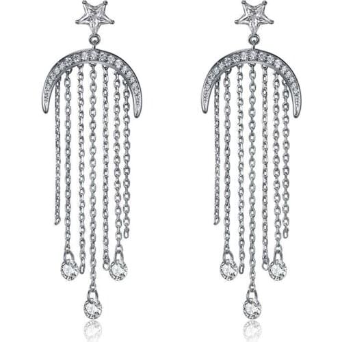 New 2021 Trend Women Jewelry Aesthetic Charms for Earrings Womens Tassels Wedding Earrings Gift to Girlfriend Body Decorations