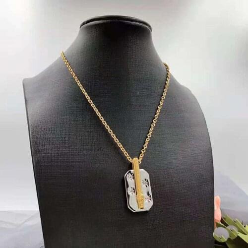 2020 New Style Necklace For Men and Women Stainless Steel Wholesale Luxury Jewelry Chain Designer Japan Korea