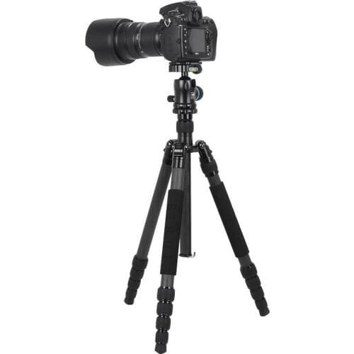 Video SLR Camera Tripod Stand Monopod Unipod Pro Sirui N1205X+K10X Extandable Legs Handheld Camcorder Lightweight Travel Outdoor