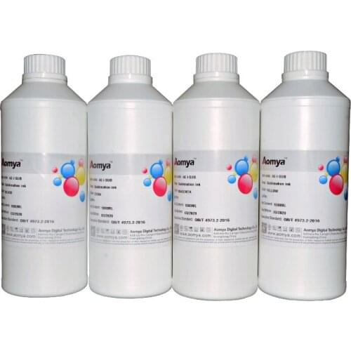 Heat Transfer Ink ,Sublimaton Ink For Epson Stylus photo 1400/PX700W/PX800FW/P50/1430 1000ml 6c/set, Buy Ink Get Syringe