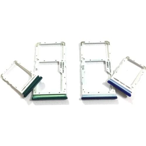 10PCS Sim Tray Holder For Xiaomi Redmi Note8 Pro SIM Card Tray Slot Holder Adapter Socket Repair Parts