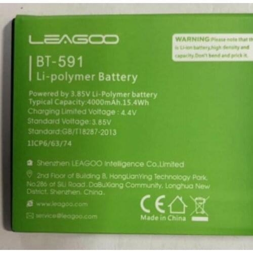 4000mAh Battery For LEAGOO kiicaa power/BT-591