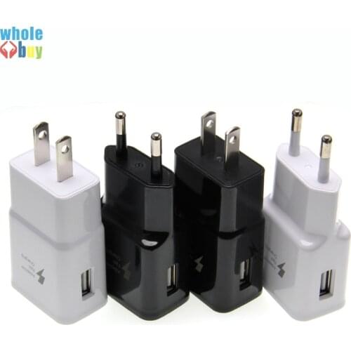 Quick Charger 1:1 For Samsung galaxy S6 Fast Charger 5V/2A 9V/1.67A Quick Charge 2.0 EU US Plug For Samsung 100pcs/lot