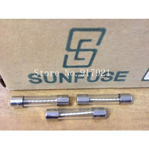 [ZOB] The imported SUN Sunstar 6S 10A 10A 250V 6X30 glass tube fuse original authentic --200PCS/LOT