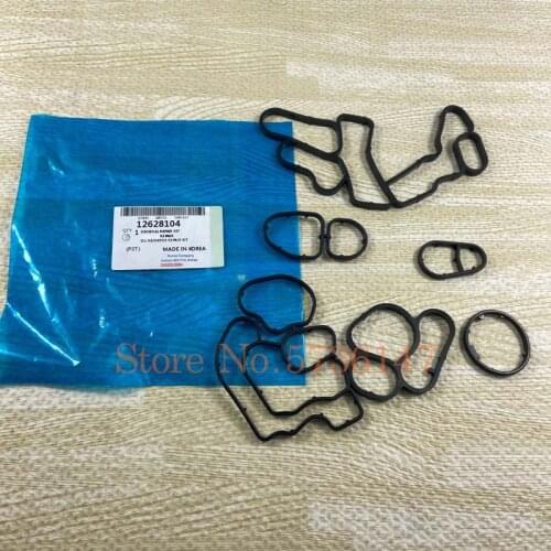 1Set Engine Oil Cooling Repair Kit For Chevrolet Colorado Opel GMC Auto Parts OEM# 12628104