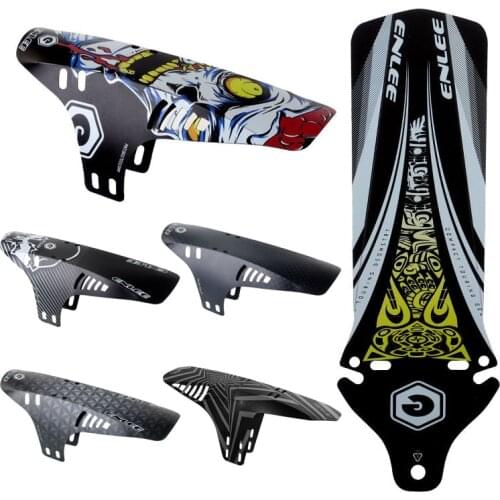 6 Style Bike Fender PP5 Material Mountain Bike Accessories Front /rear Mud Guard for MTB Mudguard Folding Bike Parts Rain Plate
