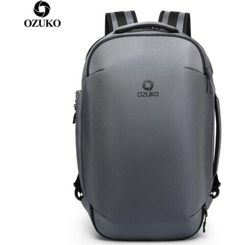 OZUKO Mens Multifunction Backpack 15.6 inch Laptop Backpacks Fashion Schoolbag for Teenager Waterproof Male Mochila Travel Bags