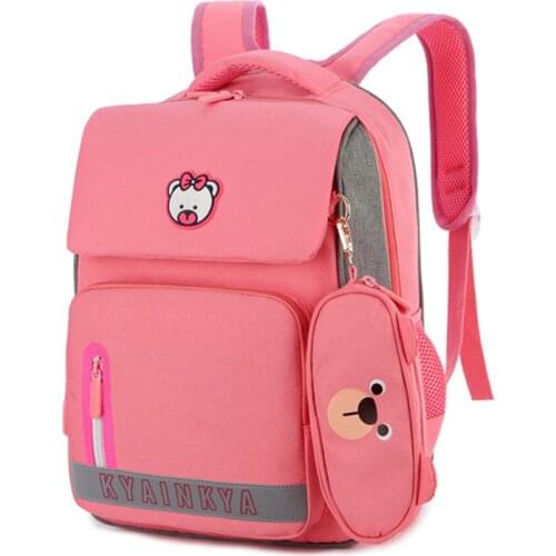 2020 Fashion Cartoon Printed School Backpack for Boys Girls High quality nylon backpacks Comfortable and breathable schoolbags