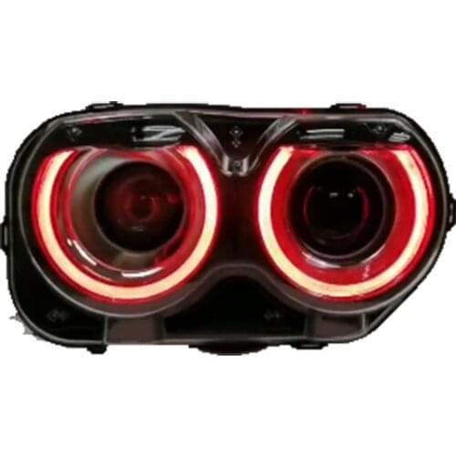 Wholesale Price Colorful Headlight for Dodge Challenger 2015-2019 RGB LED Head Lamp
