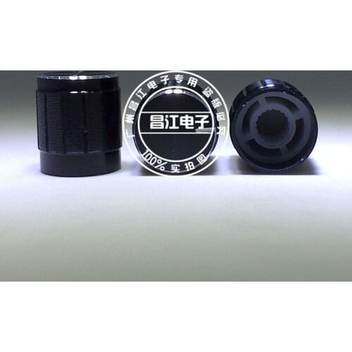 Original new 100% audio speaker amplifier volume potentiometer knob rotation axis diameter 15MM height 17MM black (SWITCH)