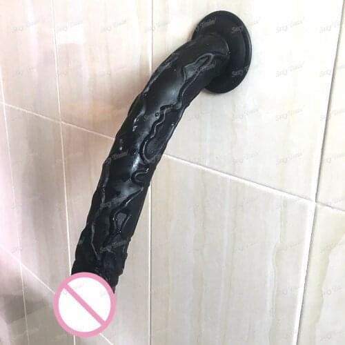 Hot Black Big Realistic Dildo with Suction Cup Super Soft Silicone Horse Dildo Sex Toys for Women Adult Huge Penis Sex Products
