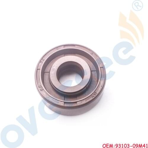 OVRESEE 93103-09M41 Oil Seal 9.8x24x9 For Yamaha Outboard Motor 3HP 6L5