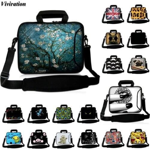 Messenger Tablet Netbook Laptop Notebook Chromebook PC Sleeve Bag Case 10 13.3 12 15 14 17 13 15.6 Funda Women Shoulder Handbags
