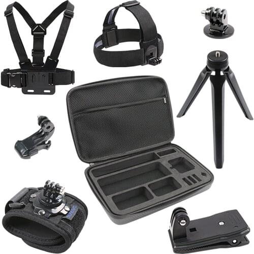 SUREWO Gopro9/8/7/6/5 Accessories Spirit Eye Sports Camera Universal Set Insta360oner Chest Fixed Dji Osmo Action