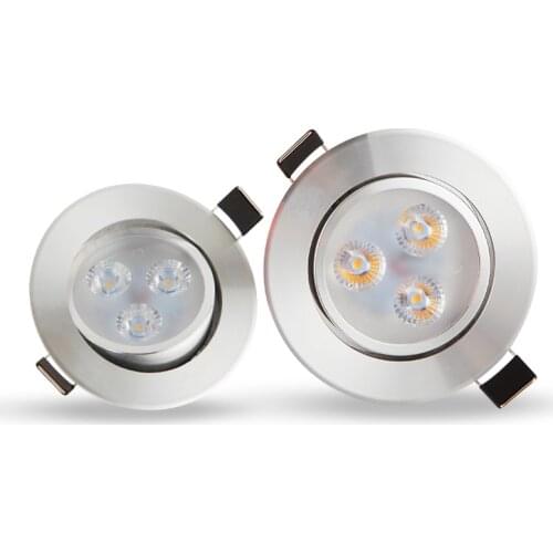 1PCS Led Downlights 9W 12W 15W 21W 110V 220V LED Ceiling dimmable Downlight cree Lamps Led Ceiling Lamp Home Indoor Lighting