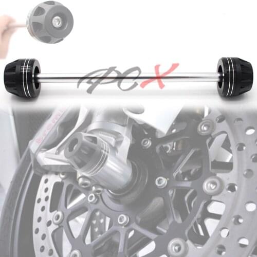 For YAMAHA TDM 900 TDM900 2002-2010 Motorcycle Front Axle Fork Wheel Protector Sliders Falling Protection