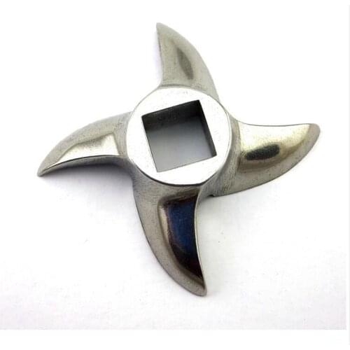 1pc 8# 10# 12# 22# 32# Meat Grinder Blade Mincer Replacement Spare Part Silver Steel